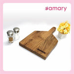 AMARY Natural Acacia Wood Chopping Cutting Board and Serving for Kitchen| Vegetables, Fruits & Cheese | Ecofriendly| Handcrafted in India (35cmx20.5cm)